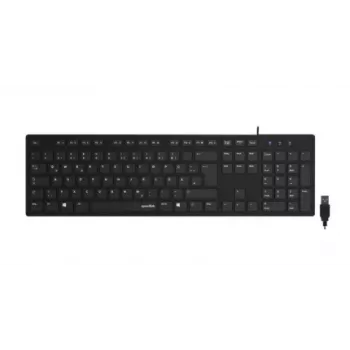 Speedlink NIALA SL-640008-BK tastiera, nera, layout tedesco