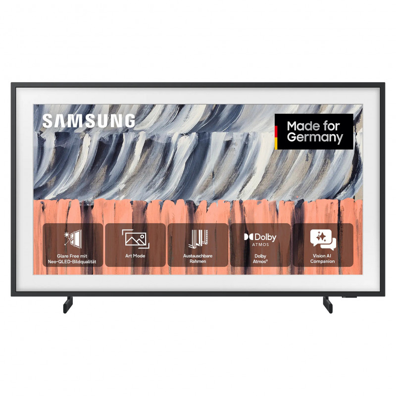 Samsung GQ43LS03HEUXZG The Frame Smart TV QLED da 43", 4K UHD, nero