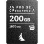 Angelbird AV Pro CFexpress A v4 SE MK3, scheda di memoria da 200 GB