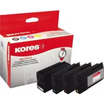 Kores G1722KIT cartucce d'inchiostro in sostituzione di HP 950XL/951XL, nero + ciano + magenta + giallo (4 pz.)