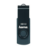Hama Rotate chiavetta USB, 256 GB, USB 3.0, blu petrolio