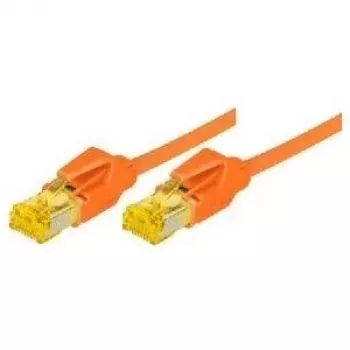 Tecline cavo patch Cat 6A S/FTP (S-STP), RJ-45 su RJ-45, 0,5 m, arancione