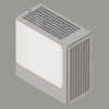 HAVN BF 360 pannello laterale pieno, bianco