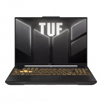 ASUS TUF Gaming F16 FX607VJR-TU305W notebook, Intel Core 5 205H, 16 GB DDR5, SSD da 512 GB, GeForce RTX 3050 6 GB, Windows 11 Home, tastiera US International, grigio