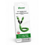 Vakoss MLU680G cavo 4 in 1, 1,5 m, 60 W, 3 A, QC/PD, verde
