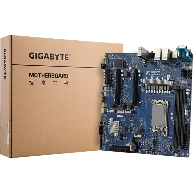 Gigabyte MW34-SP0 Rev. 1.0 scheda madre, ATX, socket 1700, DDR4