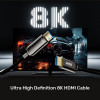 Unitek C11085GY01-50M cavo HDMI ottico, 50 m, 8K @ 60 Hz