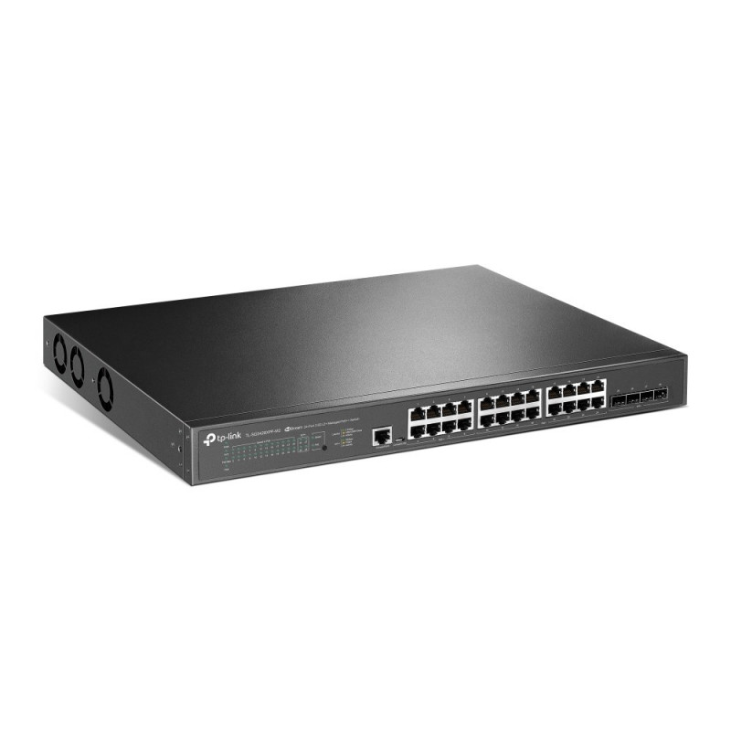 Switch di rete TP-Link JetStream TL-SG3428XPP-M2 gestito L2+, 2.5G Ethernet, PoE, 1U, nero