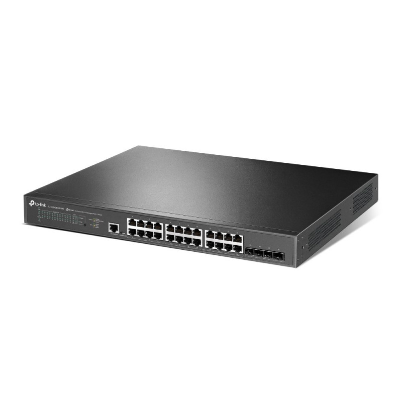 Switch di rete TP-Link JetStream TL-SG3428XPP-M2 gestito L2+, 2.5G Ethernet, PoE, 1U, nero