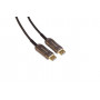 Mercodan 261515050 cavo HDMI in fibra ottica, 50 m