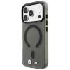 BMW M IML Frosted Metal Logo & Trims MagSafe custodia per iPhone 18 Pro Max / 17 Pro Max, nera