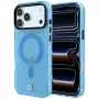 BMW Sign Frosted IML & Metal Logo MagSafe custodia per iPhone 18 Pro / 17 Pro, blu