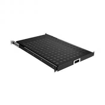 EFB Elektronik 691651ATS.12 ripiano estraibile per rack 19″ 1U, nero intenso RAL 9005
