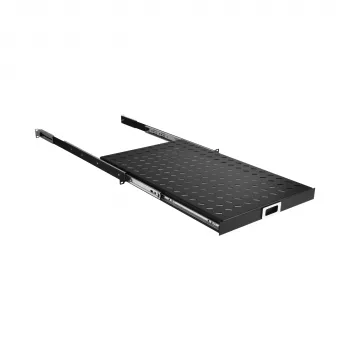 EFB Elektronik 691651ATS.12 ripiano estraibile per rack 19″ 1U, nero intenso RAL 9005