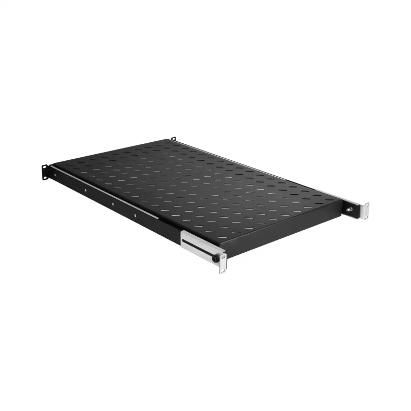 EFB Elektronik 691651ATS.12 ripiano estraibile per rack 19″ 1U, nero intenso RAL 9005