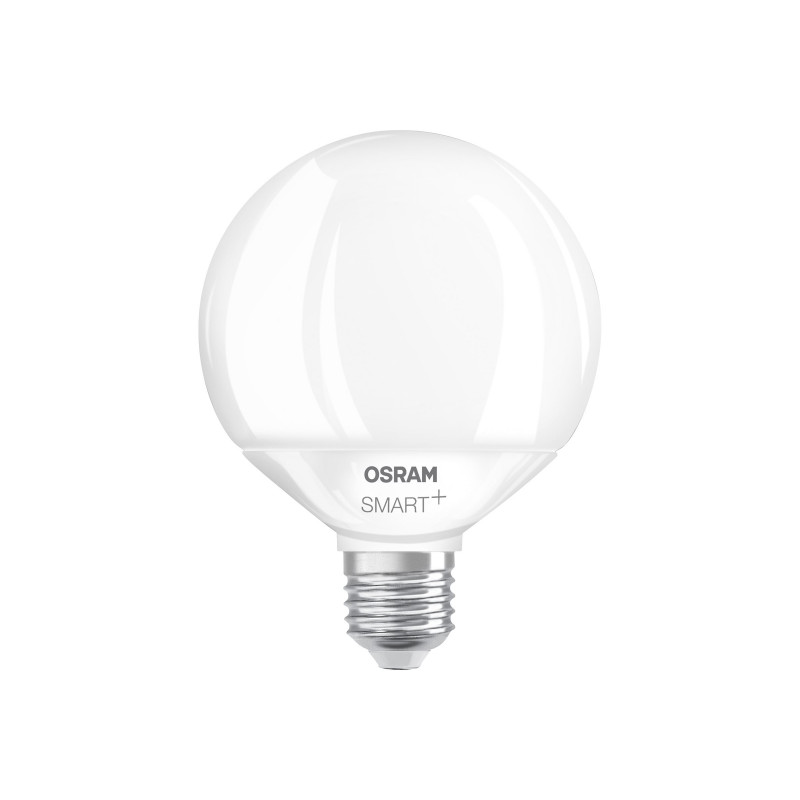Osram Smart+ Matter Globe 95 100 827 865 TW lampadina smart, E27, 14 W, bianco regolabile, Wi-Fi