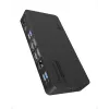 ICY BOX IB-DK2255AC docking station 11 in 1 per notebook, chip DL6950, 2x uscita video (2x DP/HDMI 4K@60 Hz), 96 W PD verso l'host, Gigabit LAN, host C+A 10 Gbps, nera