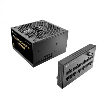 Thermaltake Dockpower FI 1000W alimentatore, 80 PLUS Gold, modulare, nero