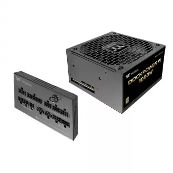 Thermaltake Dockpower FI 1000W alimentatore, 80 PLUS Gold, modulare, nero
