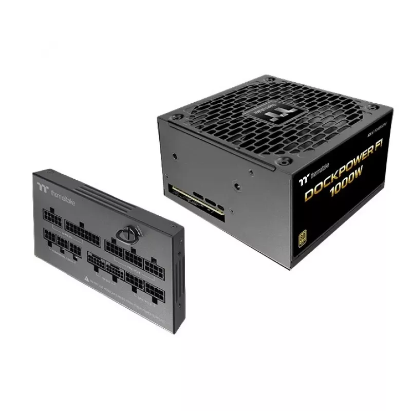 Thermaltake Dockpower FI 1000W alimentatore, 80 PLUS Gold, modulare, nero