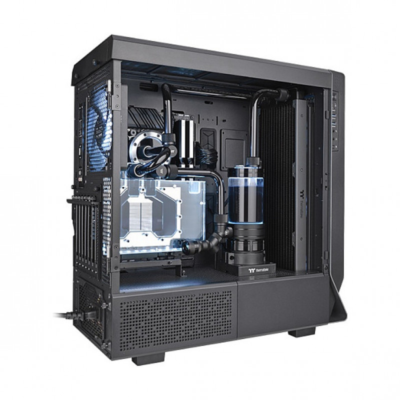Thermaltake Pacific SR280 Slim Radiator DIY LCS radiatore, nero, CL-W381-CU00BL-A