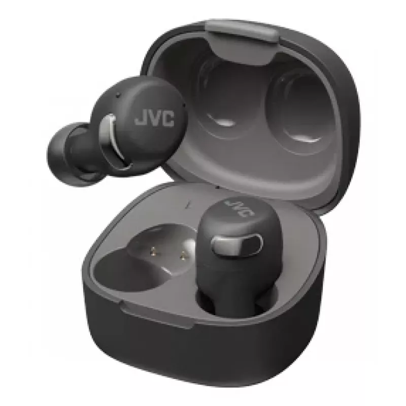 JVC HA-A30T2 cuffie True Wireless con cancellazione del rumore, Multipoint, antracite