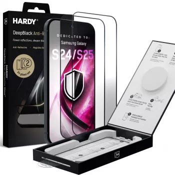 3mk DeepBlack Anti-Reflective Glass protezione schermo per Samsung Galaxy S24/S25