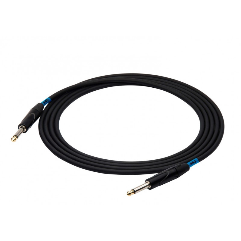 SSQ JMPJMP6 SS-1450 cavo jack mono – jack mono, 6 m, nero