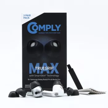 Comply MAX punte per Galaxy Buds3 Pro, nere, piccole (S)