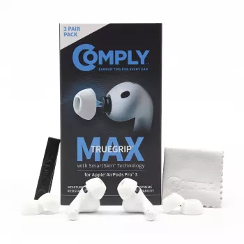 Comply MAX gommini per Apple AirPods Pro 3, bianchi, taglia L