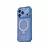 Skinarma Saturn Skin000483 custodia con MagSafe e RotatingKick Stand per iPhone 18 Pro / 17 Pro, blu