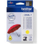 Brother LC-225XLY cartuccia d'inchiostro, gialla, 10 ml, alta capacità