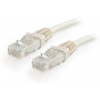 Lanberg PCU6-10CC-0025-R cavo patch RJ45 Cat.6 U/UTP, 0,25 m, rosso