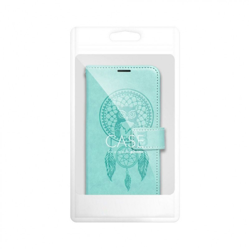 OEM custodia a libro Mezzo Book per Samsung S20 FE / S20 FE 5G, motivo acchiappasogni, verde