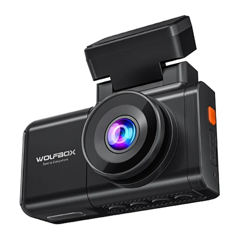 WOLFBOX X3 dashcam, anteriore 2,5K + posteriore 1080p, Wi-Fi, 64 GB