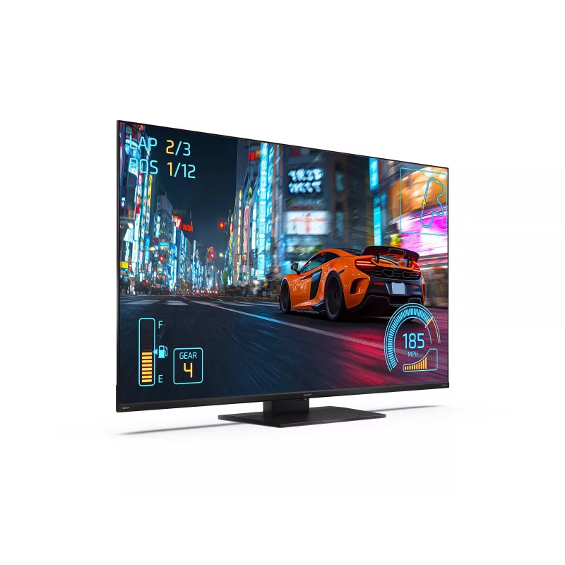 Sharp 55JR7265E televisore, 55 pollici (139 cm), 4K Ultra HD QLED, Google TV