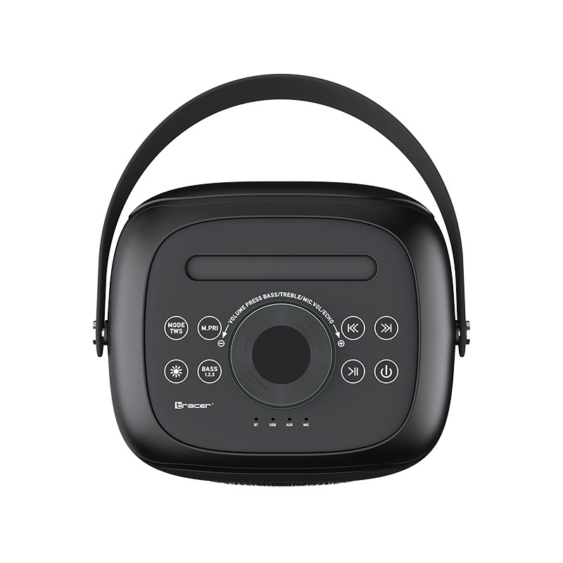 Tracer 47875 Poweraudio CRYSTAL 60 BT TWS altoparlante portatile, 60 W