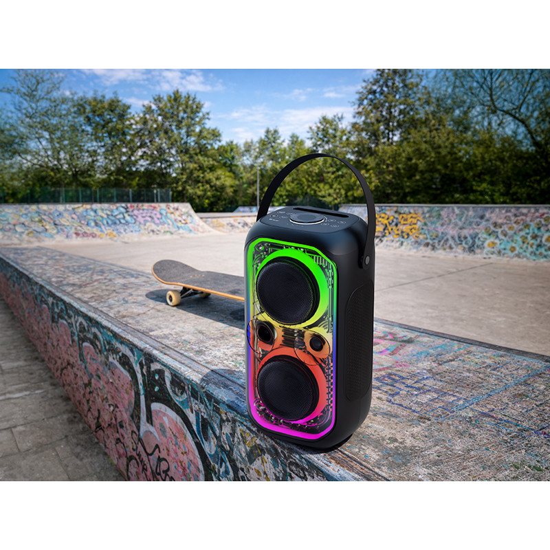 Tracer 47875 Poweraudio CRYSTAL 60 BT TWS altoparlante portatile, 60 W