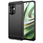 iLike Carbon Case custodia flessibile in silicone per OnePlus Nord CE 3, nera