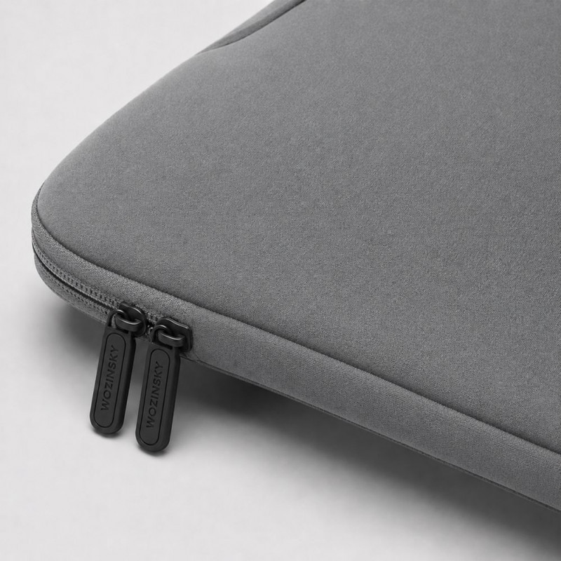 Wozinsky WNL-13G custodia in neoprene per laptop da 13-14 pollici, grigia