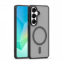 iLike Mag Matt custodia per Samsung Galaxy A16 4G / A16 5G / A17 4G / A17 5G con ampio foro per la fotocamera, nera