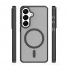 iLike Mag Matt custodia per Samsung Galaxy A16 4G / A16 5G / A17 4G / A17 5G con ampio foro per la fotocamera, nera