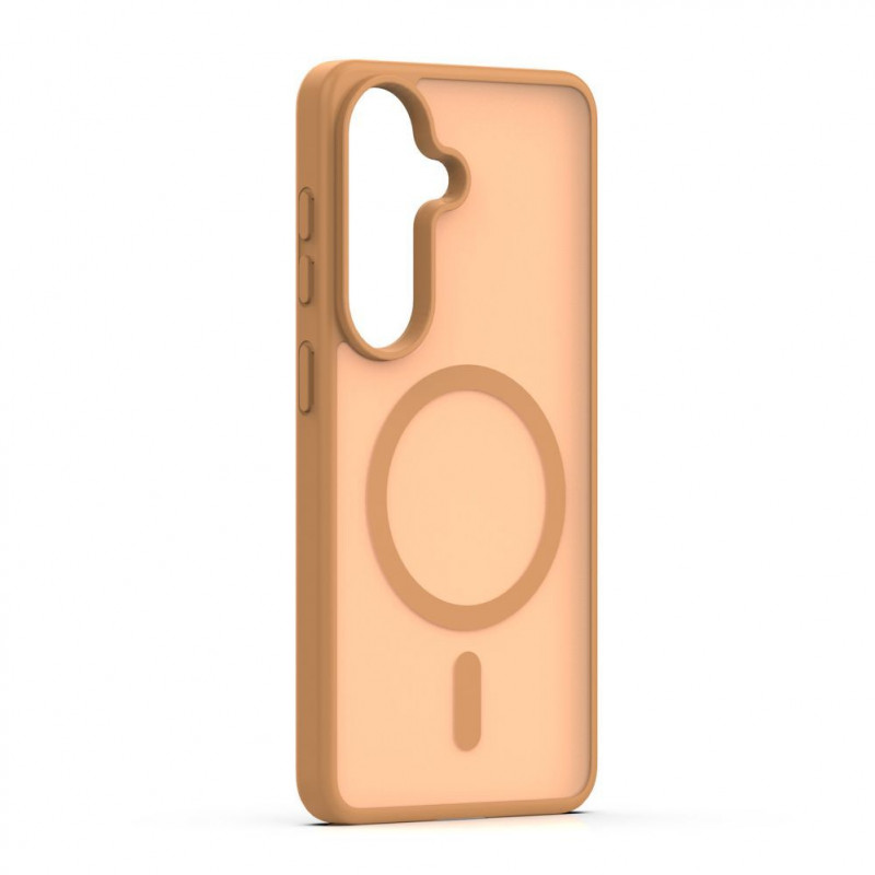 iLike Mag Matt custodia per Samsung Galaxy A16 4G / A16 5G / A17 4G / A17 5G con ampio foro per la fotocamera, marrone