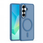iLike Mag Matt custodia per Samsung Galaxy A16 4G / A16 5G / A17 4G / A17 5G con ampio foro per la fotocamera, blu scuro