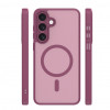 iLike Mag Matt custodia per Samsung Galaxy A16 4G / A16 5G / A17 4G / A17 5G con ampio foro per la fotocamera, bordeaux