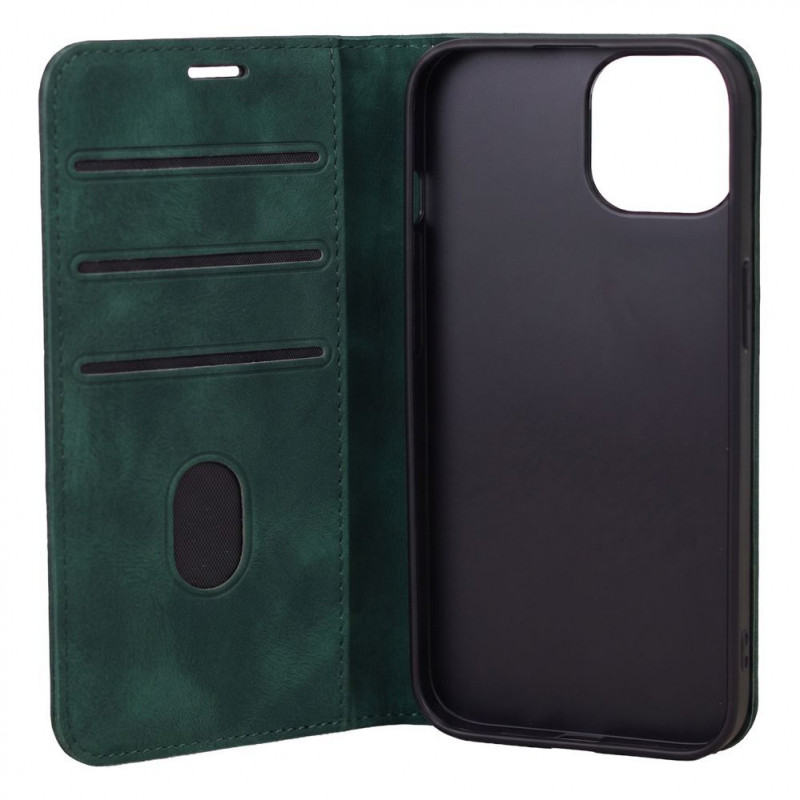 TFO Smart Suede custodia per iPhone 17 Pro Max 6,9 / iPhone 18 Pro Max 6,9, verde