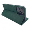 TFO Smart Suede custodia per iPhone 17 Pro Max 6,9 / iPhone 18 Pro Max 6,9, verde