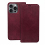 TFO Smart Suede custodia per iPhone 17 Pro Max 6,9 / iPhone 18 Pro Max 6,9, bordeaux
