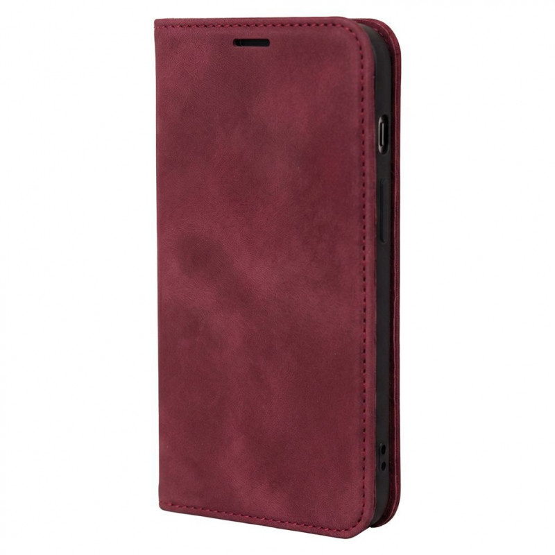 TFO Smart Suede custodia per iPhone 17 Pro Max 6,9 / iPhone 18 Pro Max 6,9, bordeaux