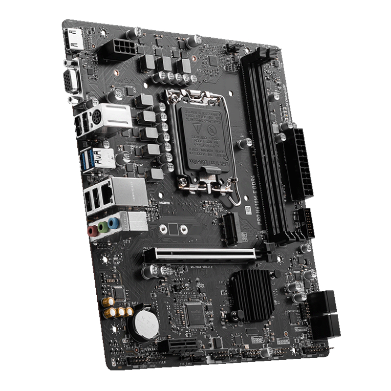 PCBuilder HOME MASTER PC desktop, Intel i5-12400, 16 GB DDR4, 480 GB M.2 NVMe SSD, Windows 11